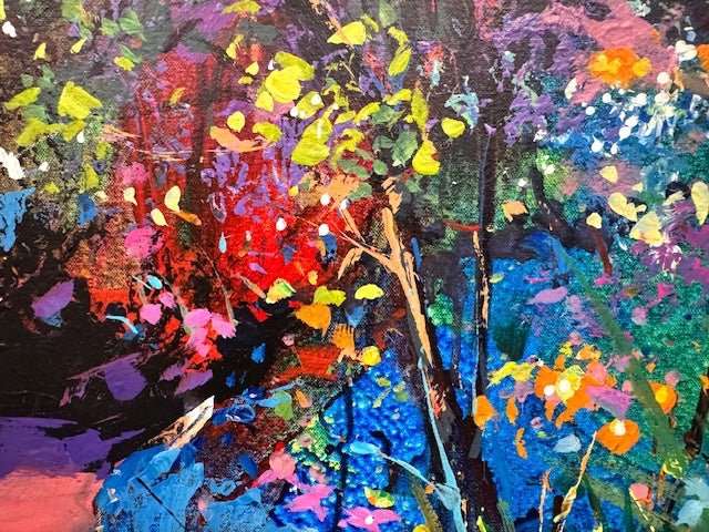 Forest Creek 4 - Original Art - Gold Coast Gallery Of ArtJos Coufreur