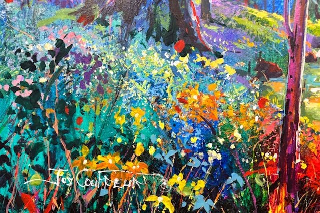 Forest Creek 4 - Original Art - Gold Coast Gallery Of ArtJos Coufreur