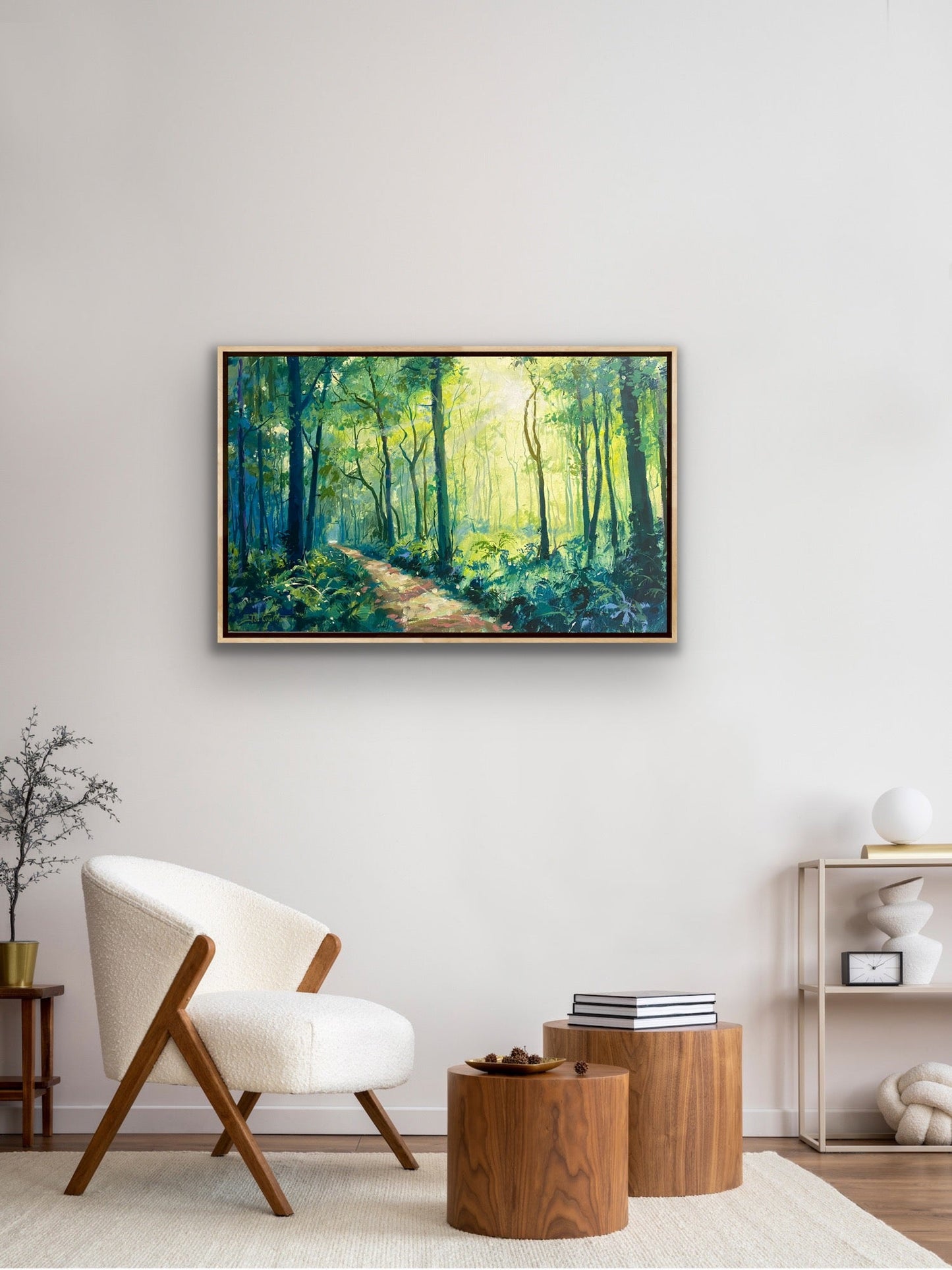 Forest Path 3 - Original Art - Gold Coast Gallery Of ArtJos Coufreur