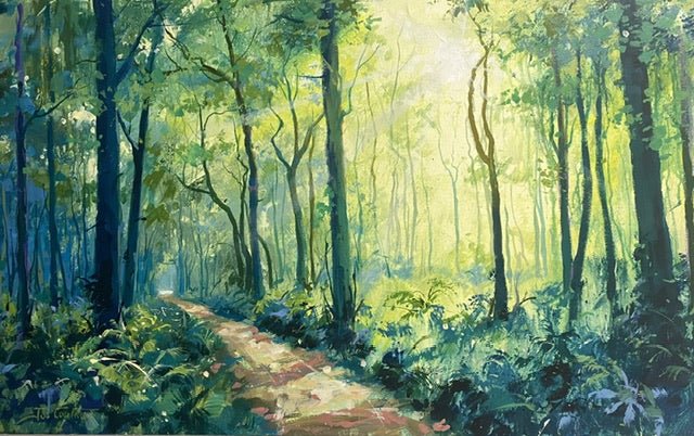 Forest Path 3 - Original Art - Gold Coast Gallery Of ArtJos Coufreur