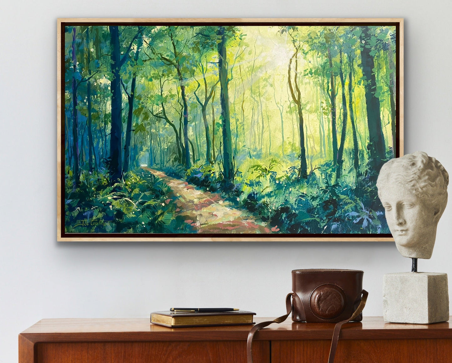 Forest Path 3 - Original Art - Gold Coast Gallery Of ArtJos Coufreur