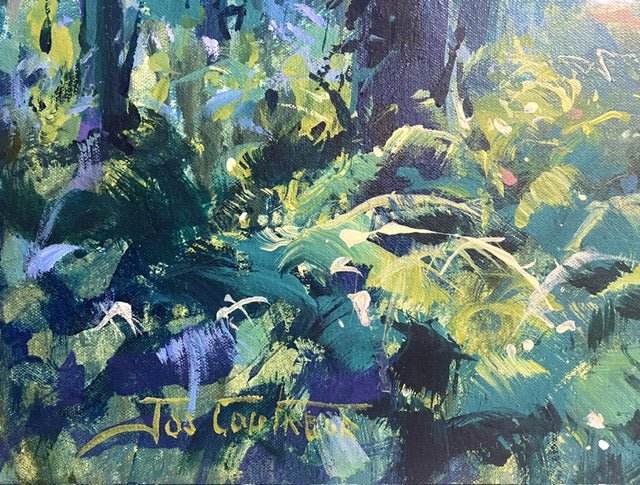Forest Path 3 - Original Art - Gold Coast Gallery Of ArtJos Coufreur