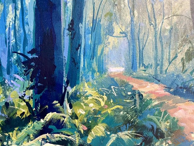 Forest Path 3 - Original Art - Gold Coast Gallery Of ArtJos Coufreur