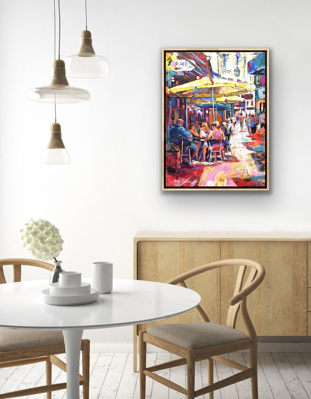 French Cafe 2 - Original Art - Gold Coast Gallery Of ArtJos Coufreur