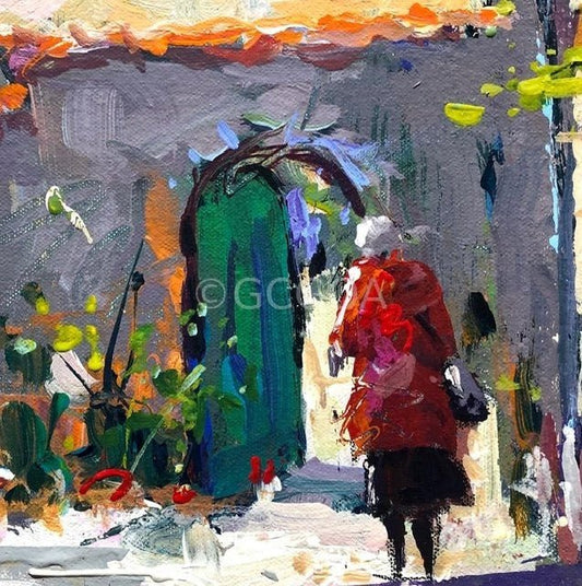 French Village 2 - Original Art - Gold Coast Gallery Of ArtJos Coufreur