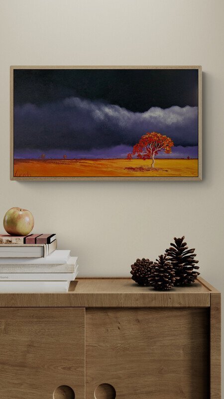 From A Distance - Original Art - Gold Coast Gallery Of ArtLucinda Leveille