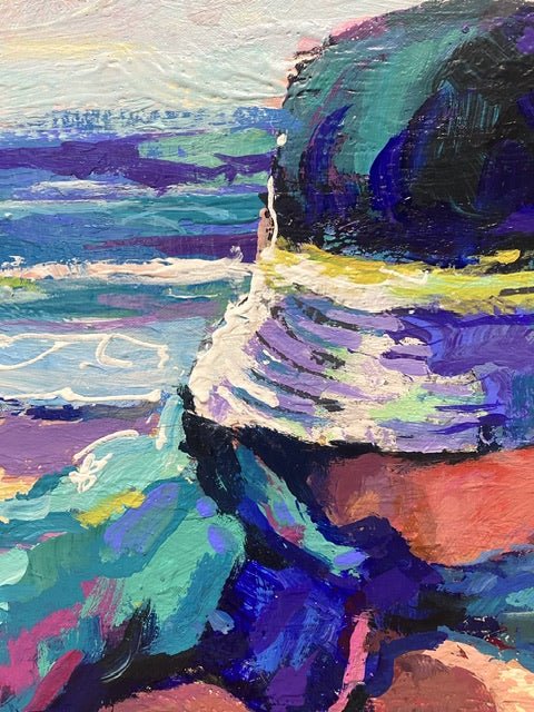 Fun at the Beach 2 - Original Art - Gold Coast Gallery Of ArtJos Coufreur