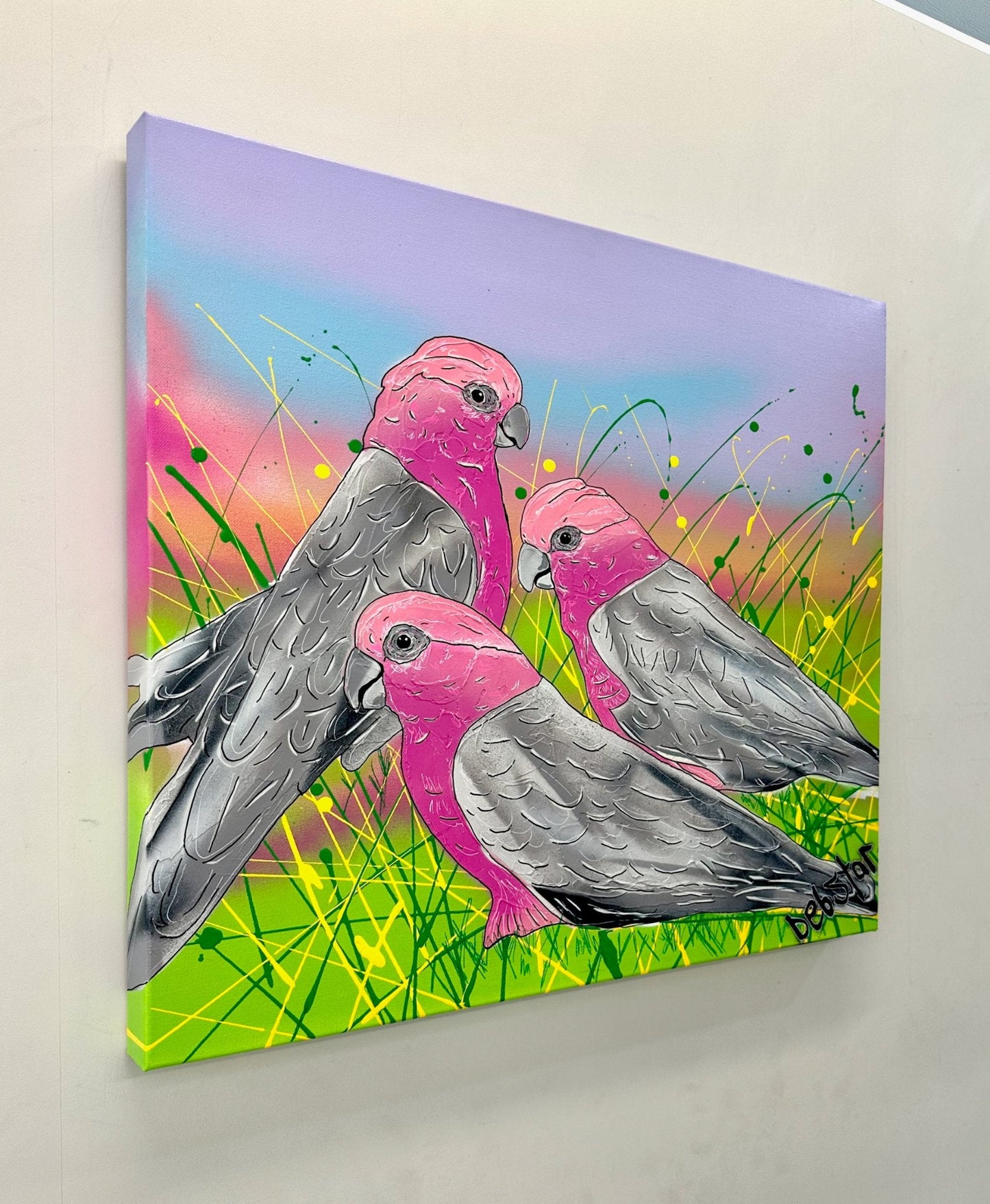 Galah Sunset - Gold Coast Gallery Of ArtDeborah Lang