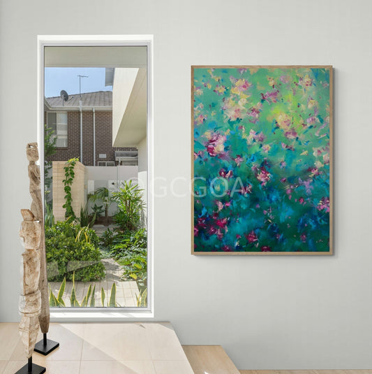 Garden View - Original Art - Gold Coast Gallery Of ArtKatherine Spiller