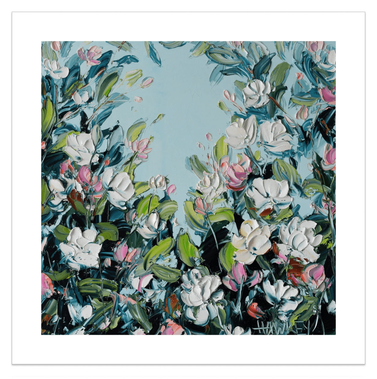 Garden Walk 8 - Fine Art Print - Gold Coast Gallery Of ArtAngela Hawkey