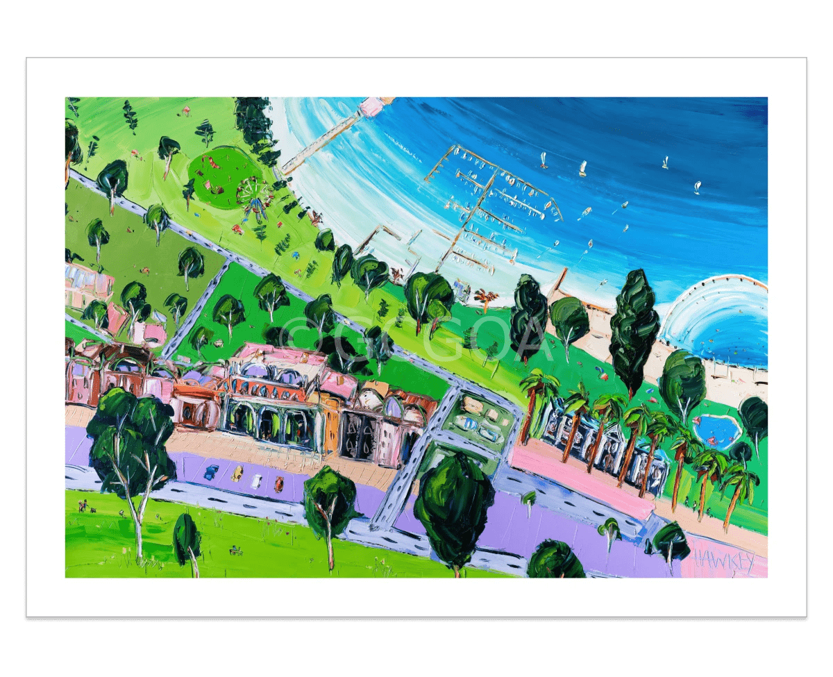 Geelong Waterfront - Fine Art Print - Gold Coast Gallery Of ArtAngela Hawkey