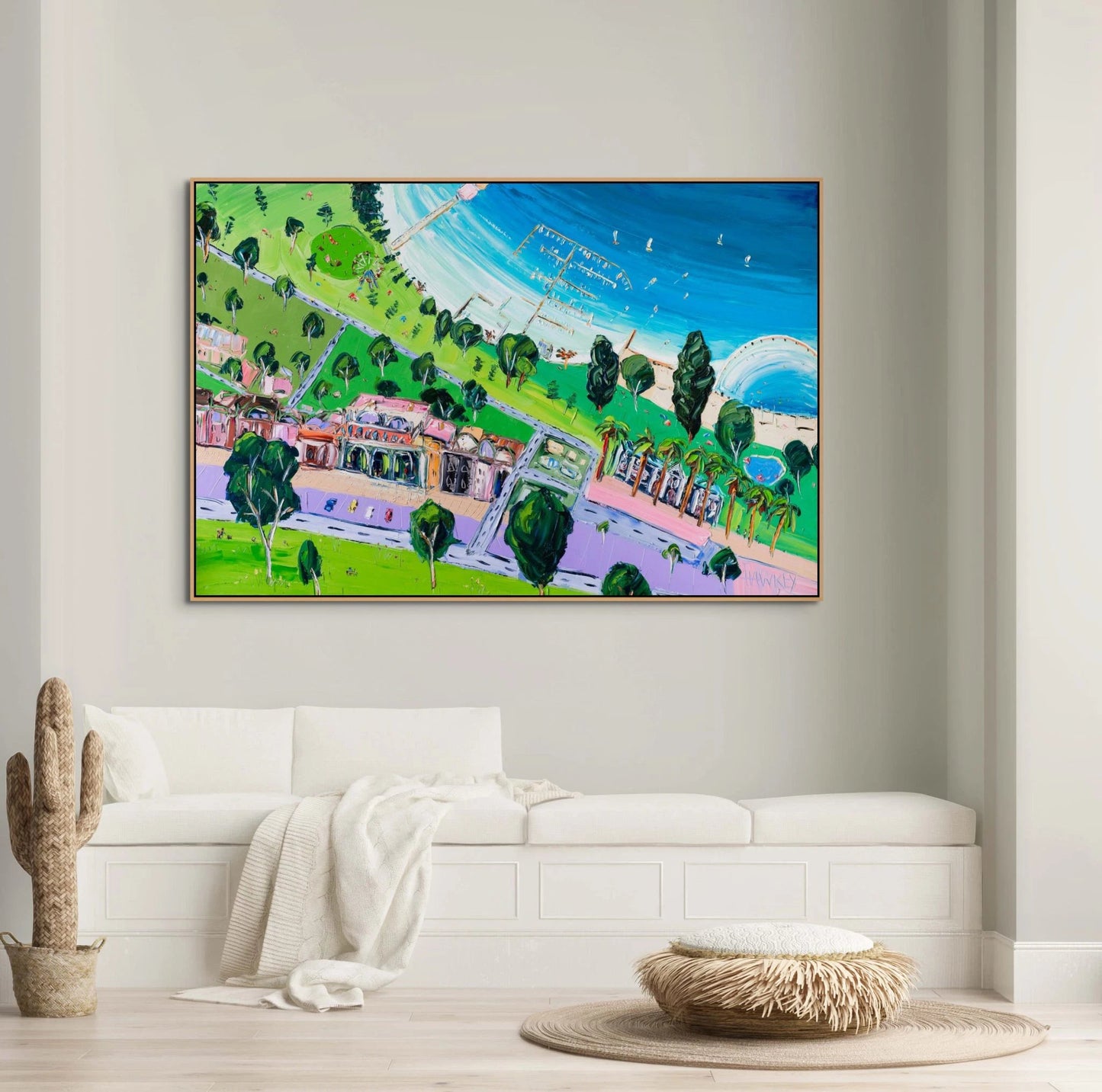 Geelong Waterfront - Fine Art Print - Gold Coast Gallery Of ArtAngela Hawkey