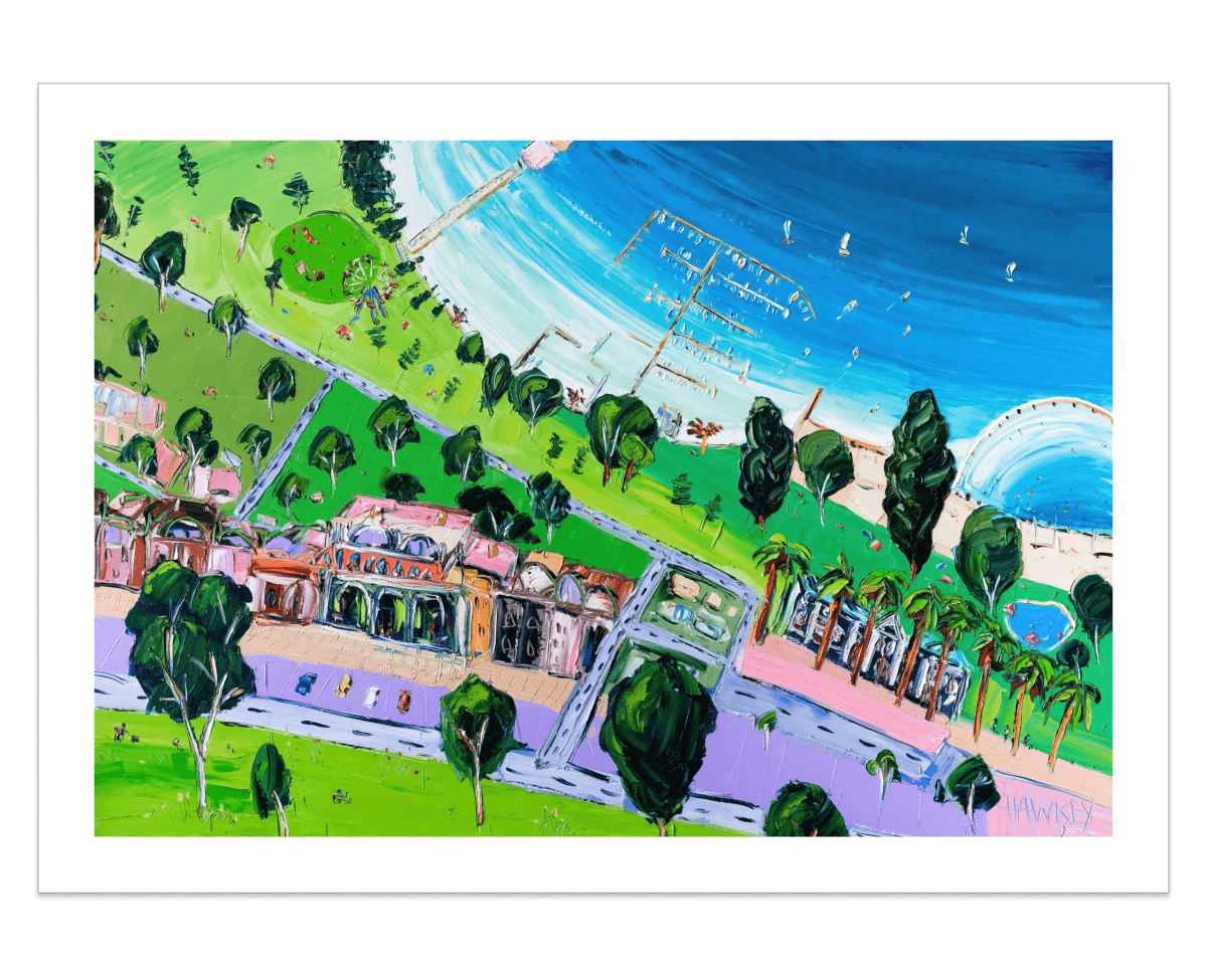 Geelong Waterfront - Fine Art Print - Gold Coast Gallery Of ArtAngela Hawkey