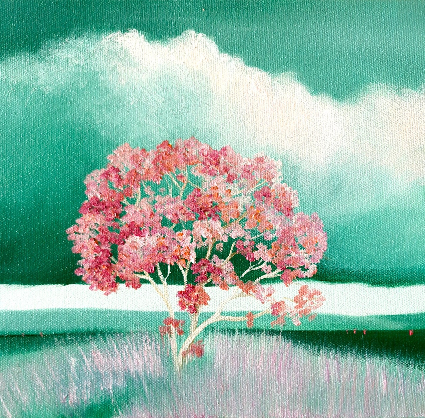 Gentle Pink Blossoms - Gold Coast Gallery Of ArtLucinda Leveille