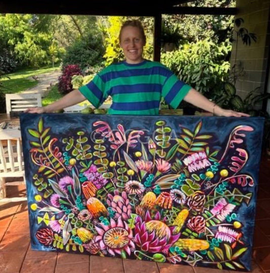 Giant Aussie Bouquet - Gold Coast Gallery Of ArtLucy Car