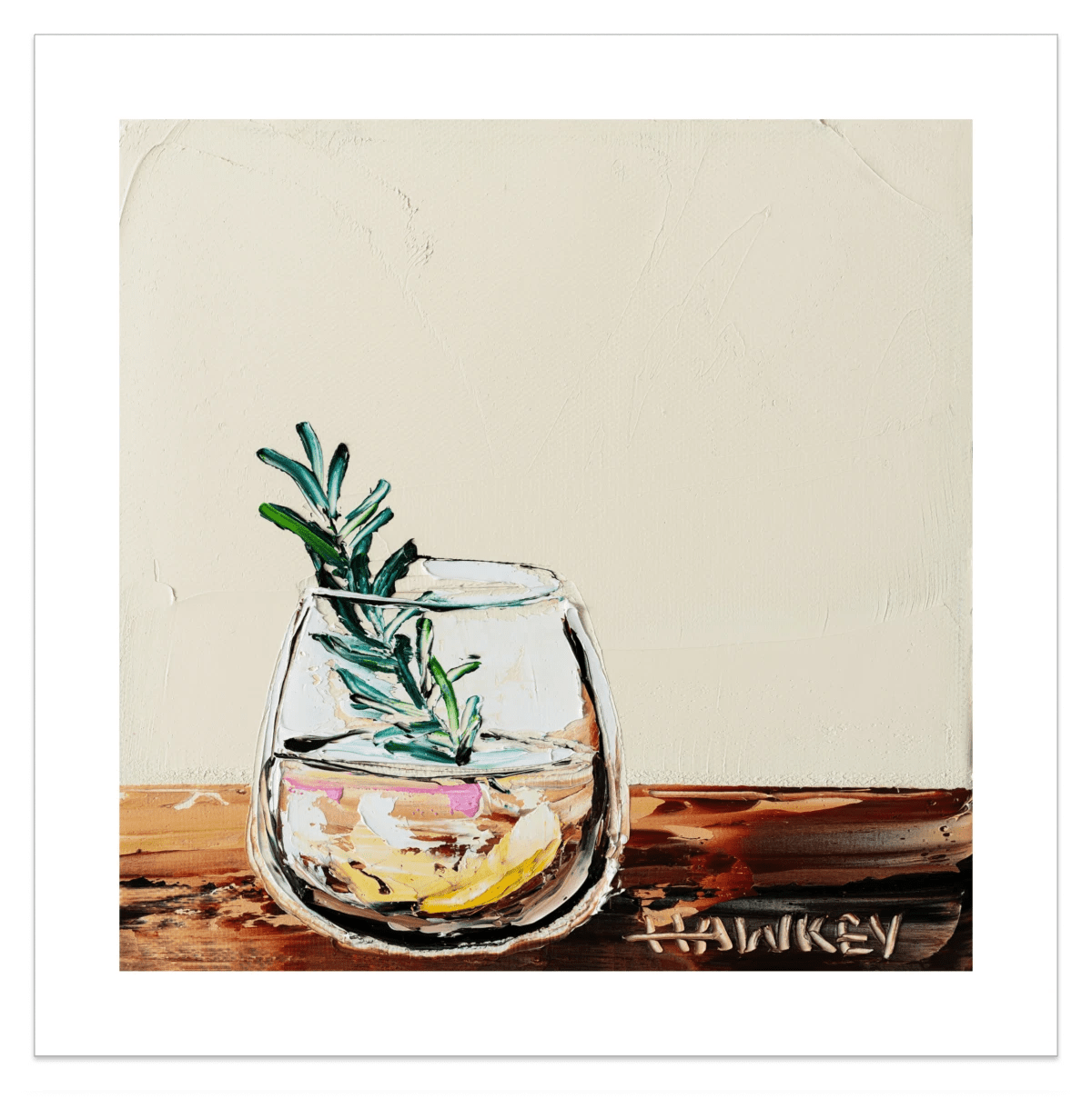 Gin And Tonic 12 - Fine Art Print - Gold Coast Gallery Of ArtAngela Hawkey