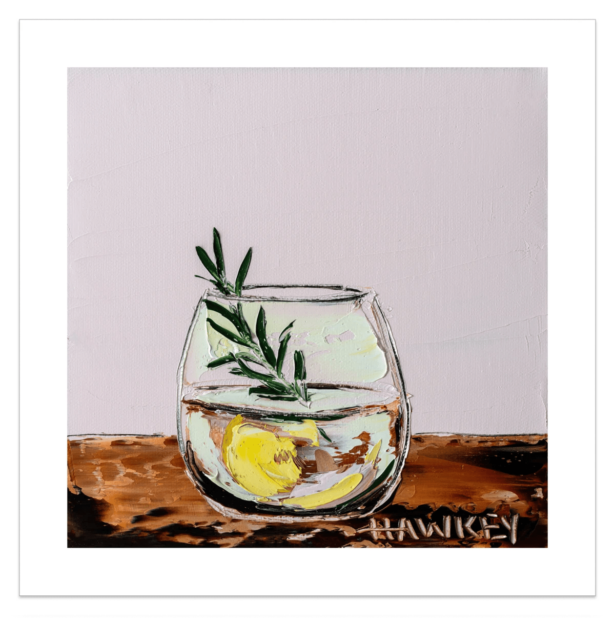 Gin And Tonic 13 - Fine Art Print - Gold Coast Gallery Of ArtAngela Hawkey