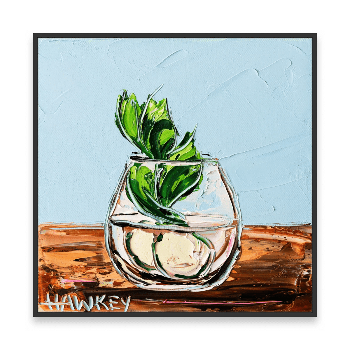 Gin And Tonic With Mint And Cucumber 2 - Fine Art Print - Gold Coast Gallery Of ArtAngela Hawkey