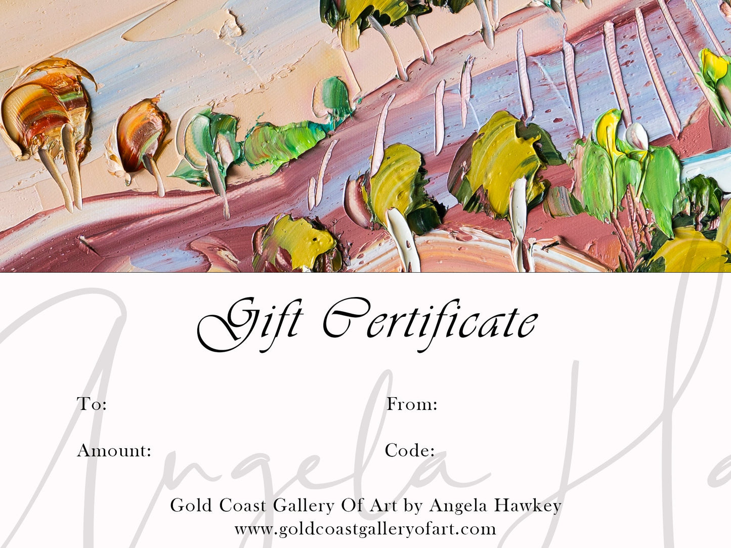 Gold Coast Gallery Of Art Gift Card - Gold Coast Gallery Of ArtGold Coast Gallery Of Art