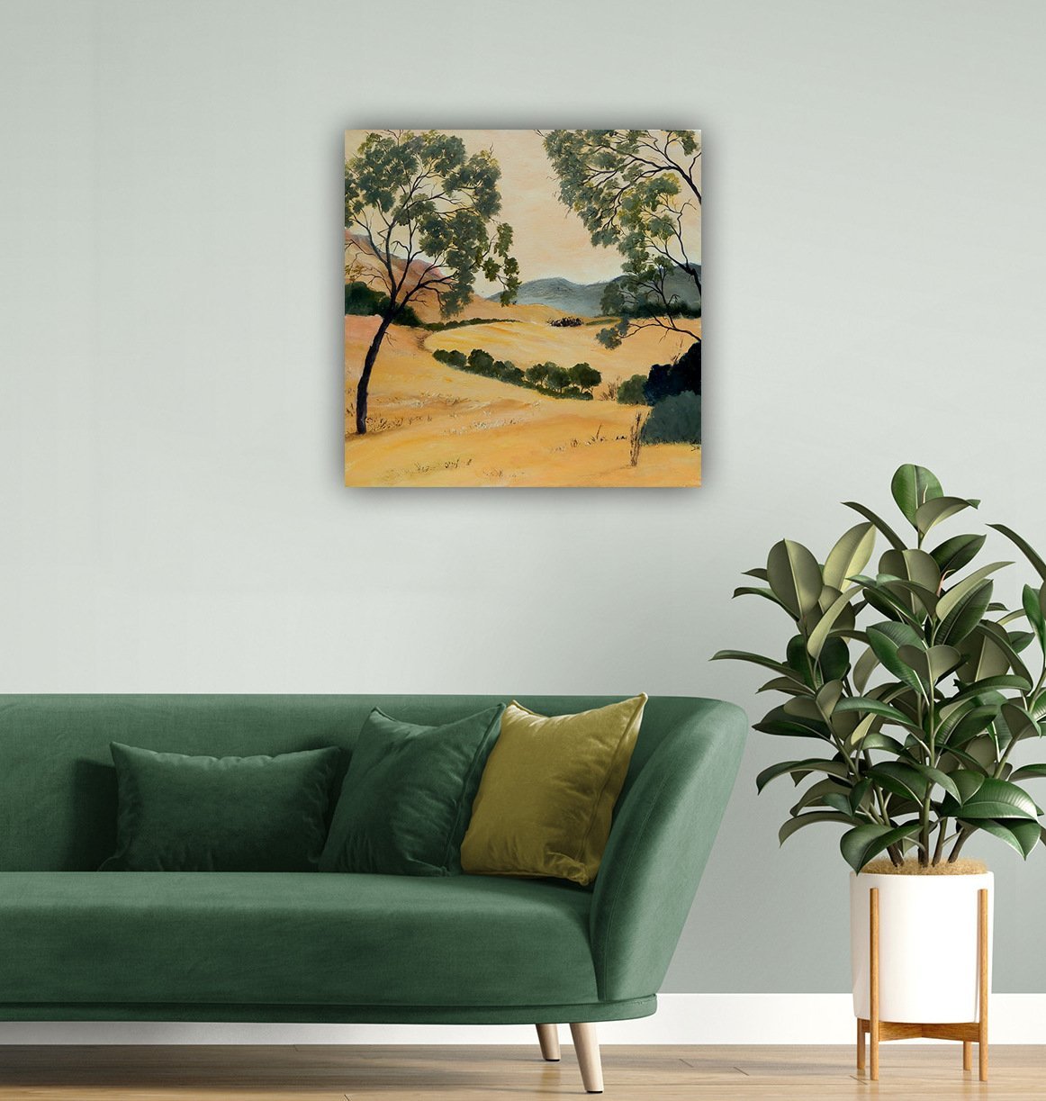 Golden Glow - Original Art - Gold Coast Gallery Of ArtDoodie Herman