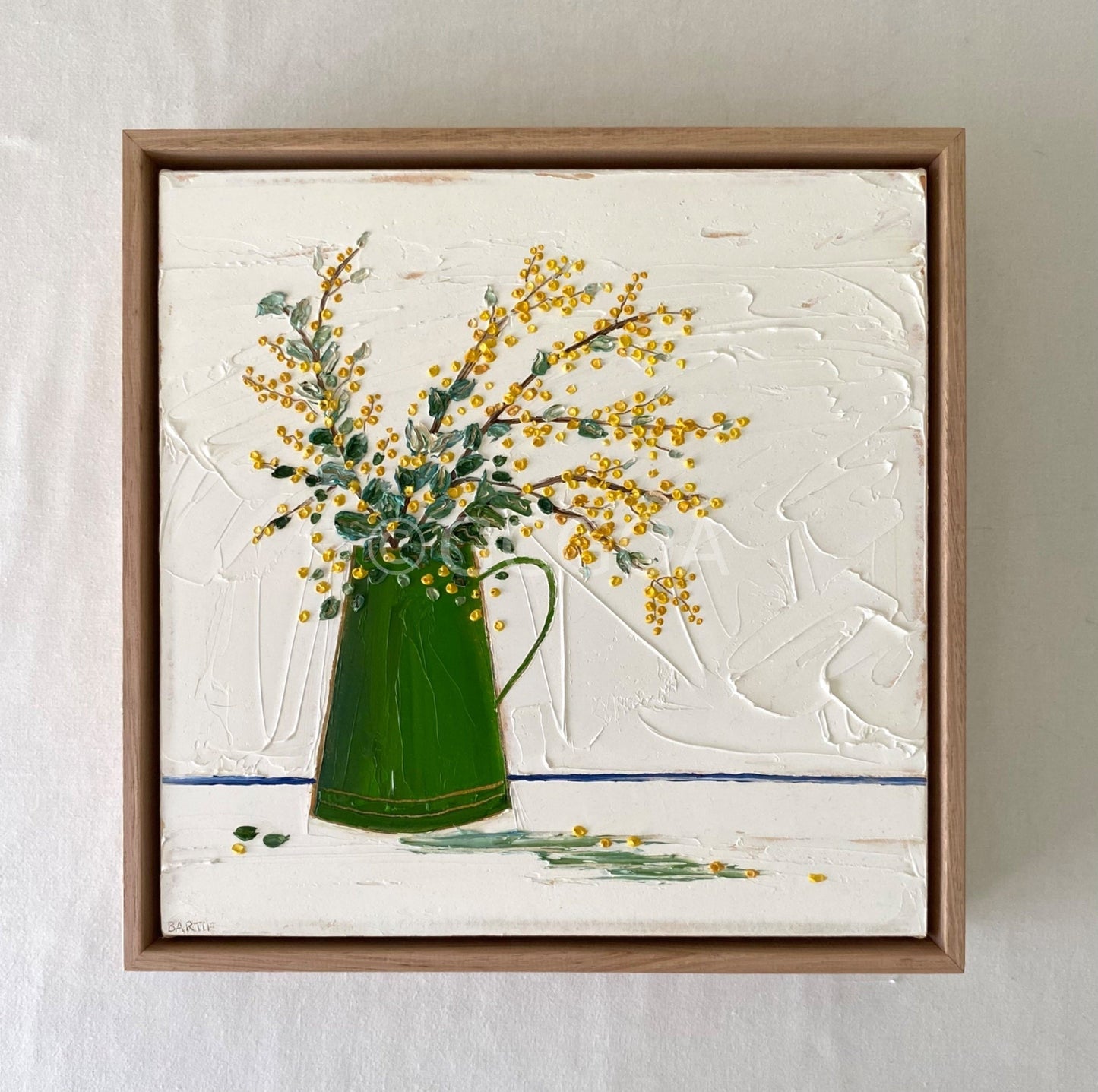 Golden Gum Blossoms - Gold Coast Gallery Of ArtJustine Bartie