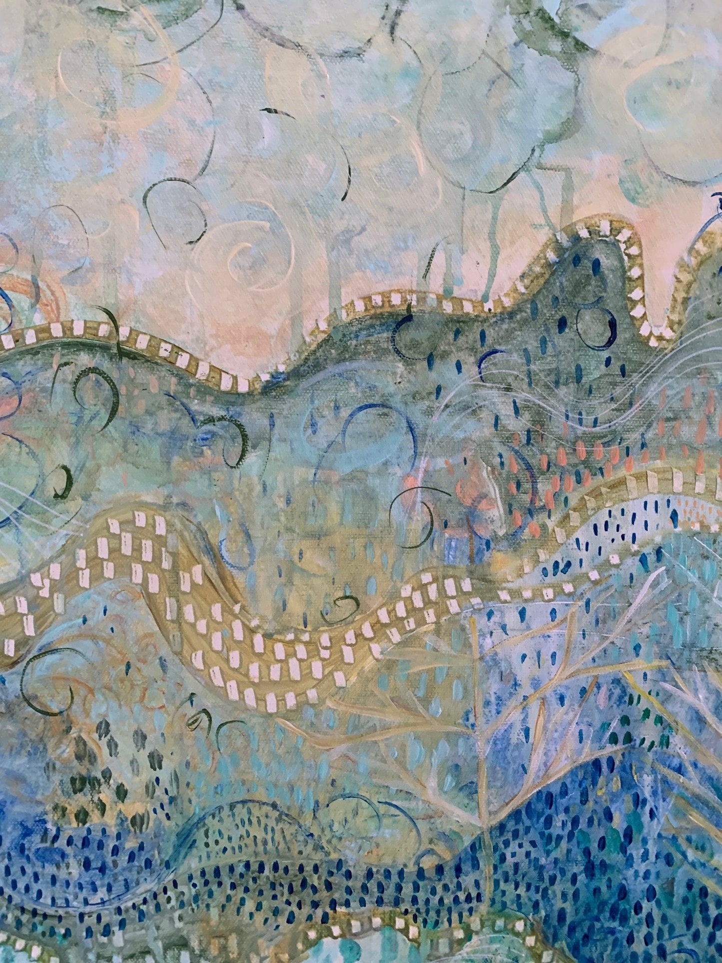 Golden Pathways - Gold Coast Gallery Of ArtDebra Duffy