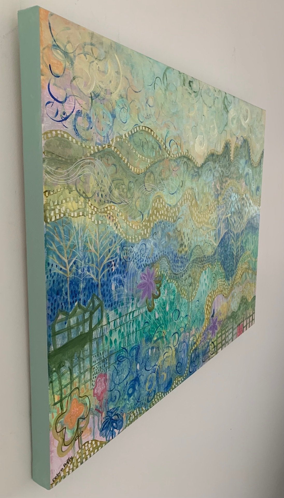 Golden Pathways - Gold Coast Gallery Of ArtDebra Duffy