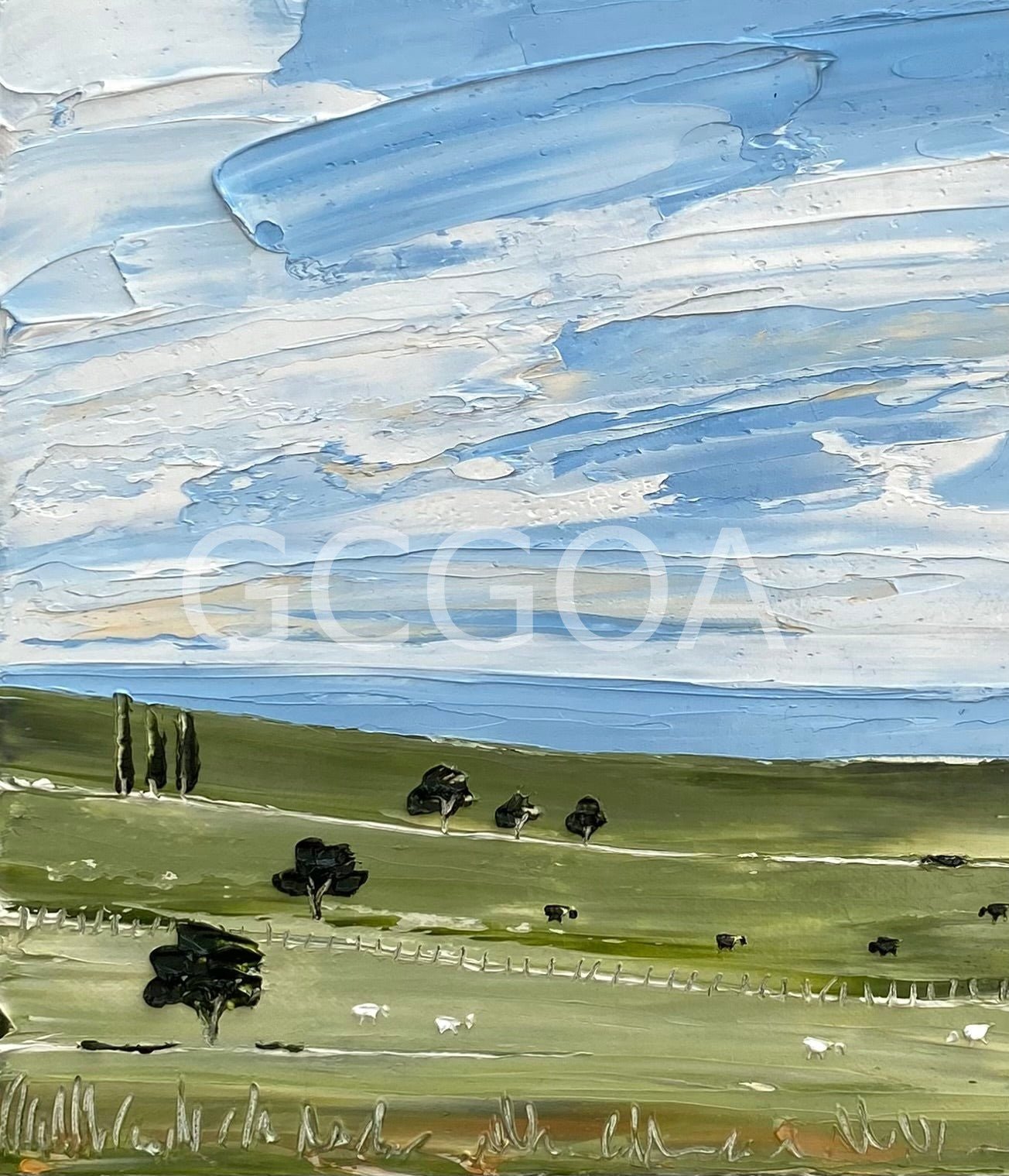 Good Days Under Country Skies - Gold Coast Gallery Of ArtJustine Bartie