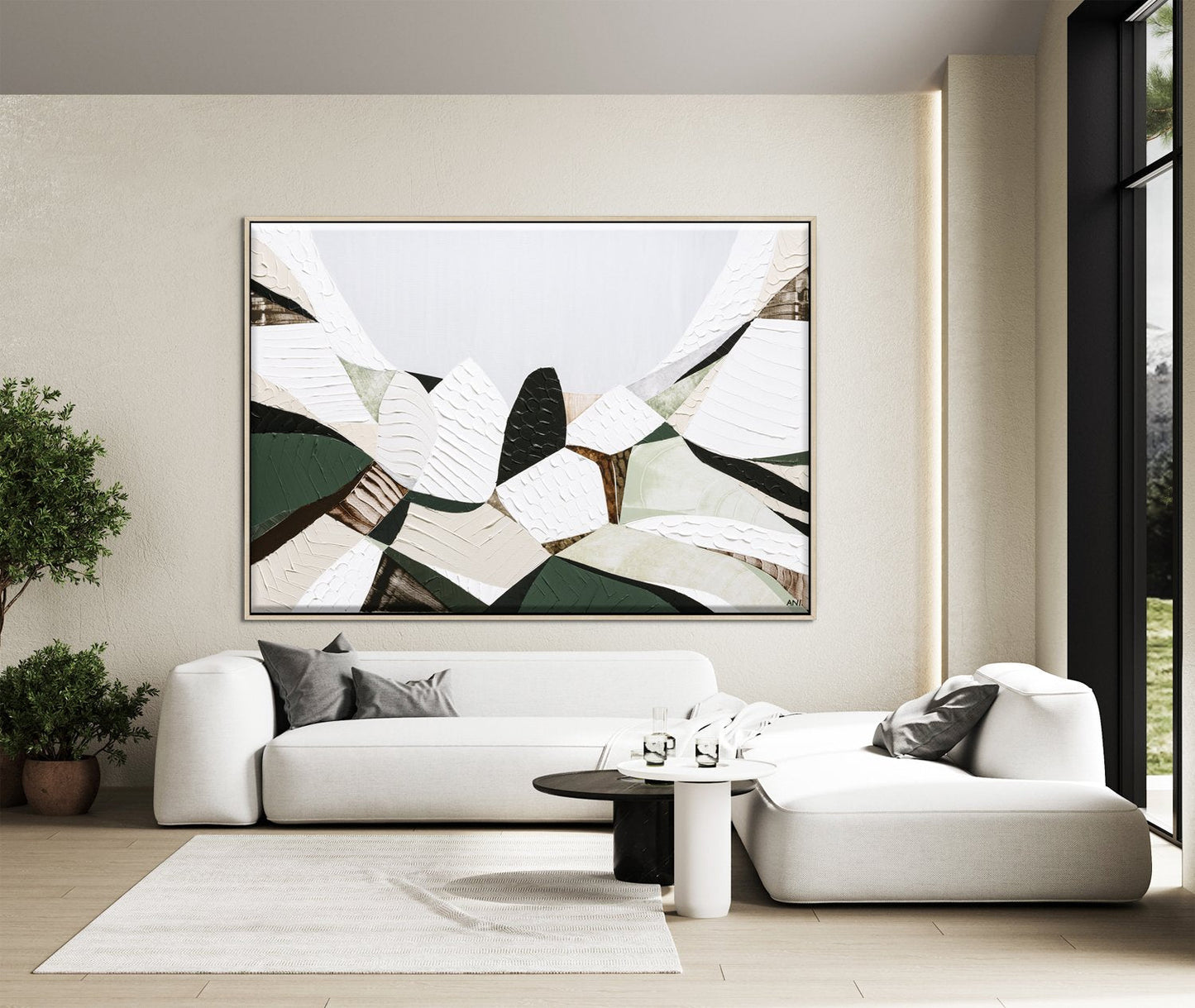 Great Dividing Mountain Ranges 2 Original Painting Ani Ipradjian - Gold Coast Gallery Of ArtAni Ipradjian