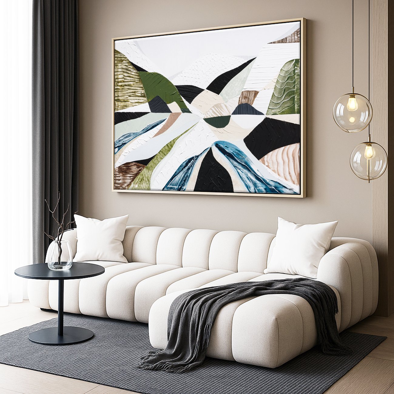 Great Dividing Ranges – Original Painting by Ani Ipradjian - Gold Coast Gallery Of ArtAni Ipradjian