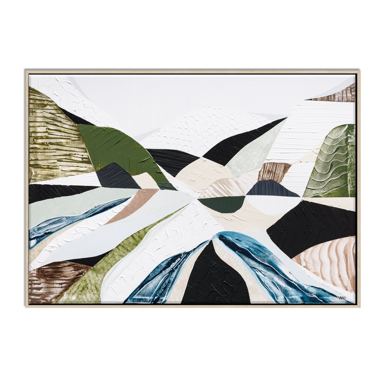 Great Dividing Ranges – Original Painting by Ani Ipradjian - Gold Coast Gallery Of ArtAni Ipradjian