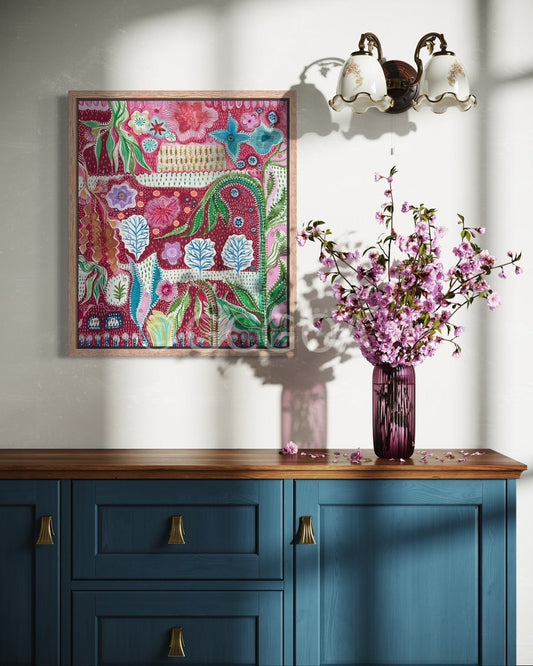 Happiness in Bloom - Gold Coast Gallery Of ArtDebra Duffy