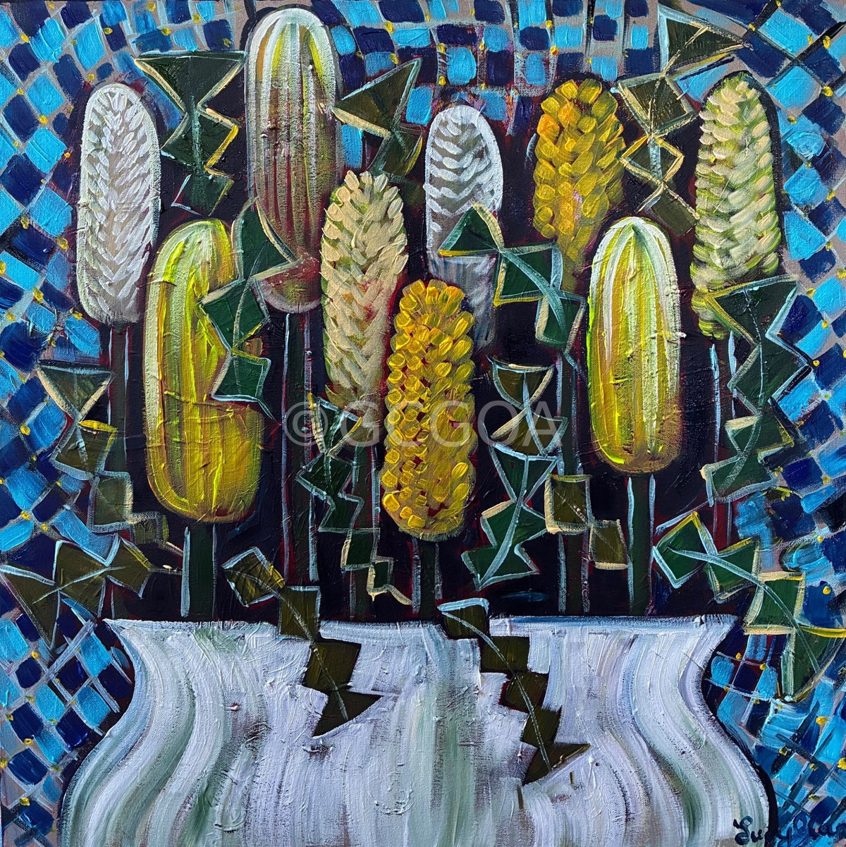 Harlequin Banksias - Gold Coast Gallery Of ArtLucy Car