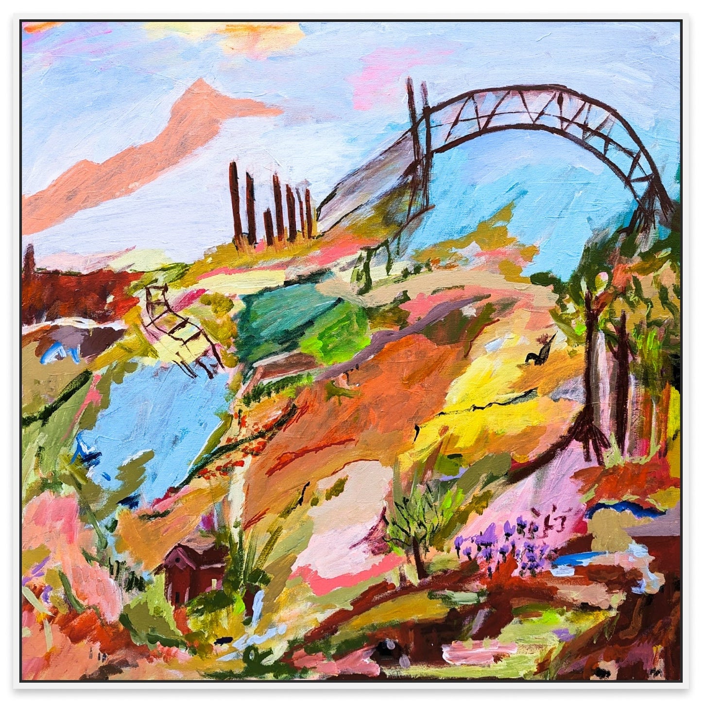 Harmony Of Nature - Fine Art Print By Alpana Rai - Gold Coast Gallery Of ArtGold Coast Gallery Of Art