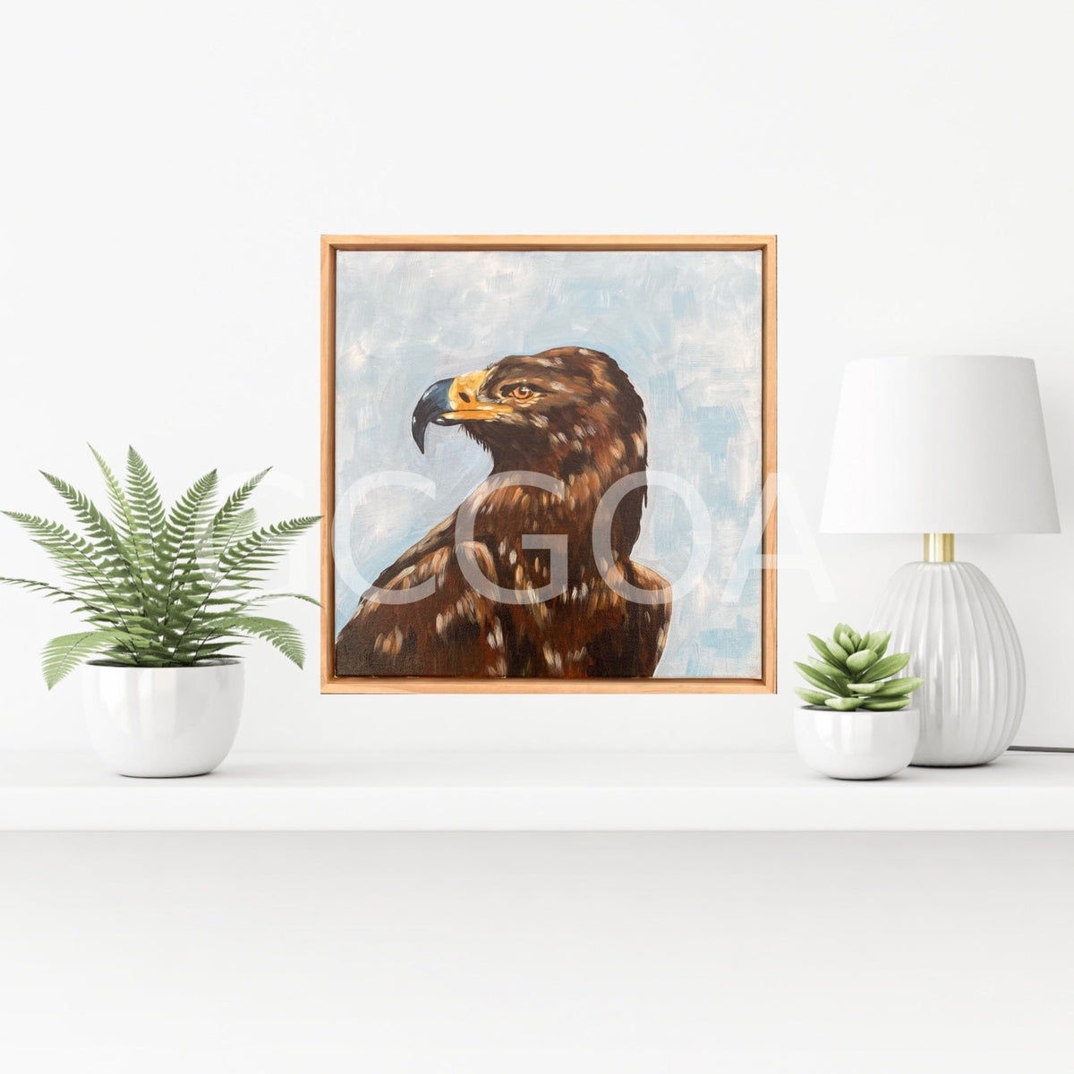 Harold the brown eagle - Gold Coast Gallery Of ArtMikayla