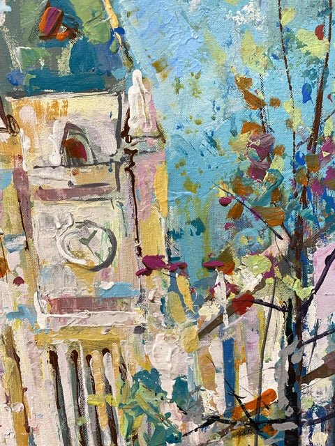 Hay Street, Perth WA - Original Art - Gold Coast Gallery Of ArtJos Coufreur