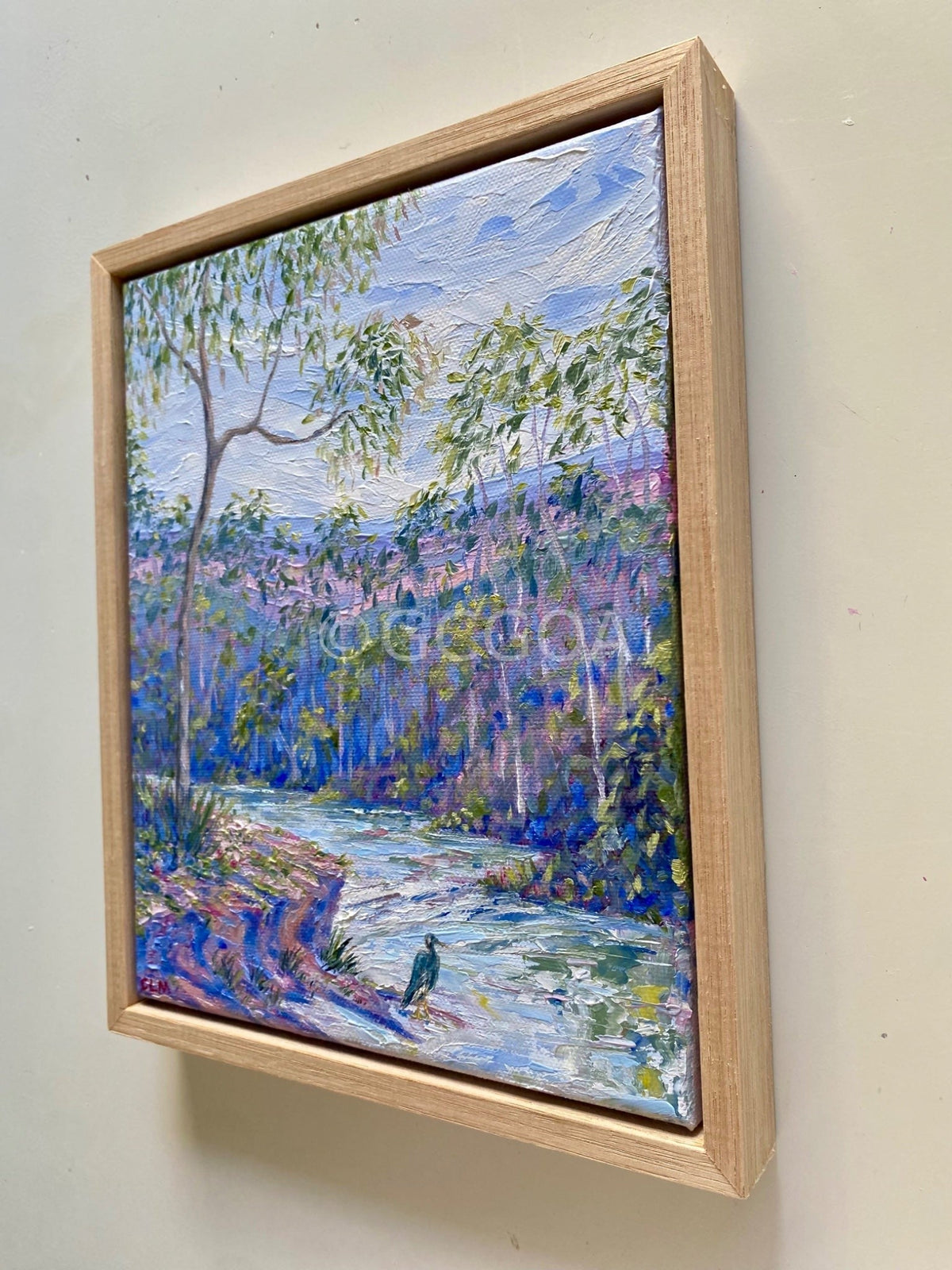 Heron’s Creek - Original Art - Gold Coast Gallery Of ArtCharlotte Moore