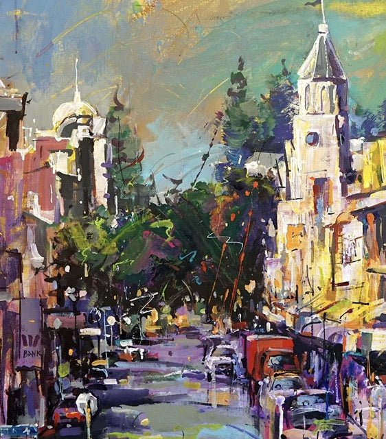 High Street Fremantle, Perth - Original Art - Gold Coast Gallery Of ArtJos Coufreur