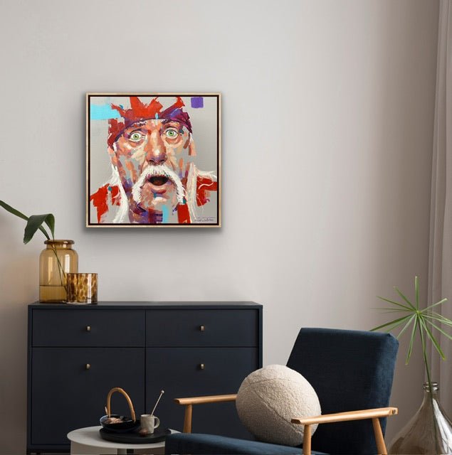 Hulk Hogan - Original Art - Gold Coast Gallery Of ArtJos Coufreur