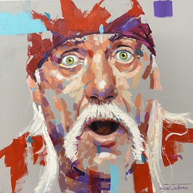 Hulk Hogan - Original Art - Gold Coast Gallery Of ArtJos Coufreur