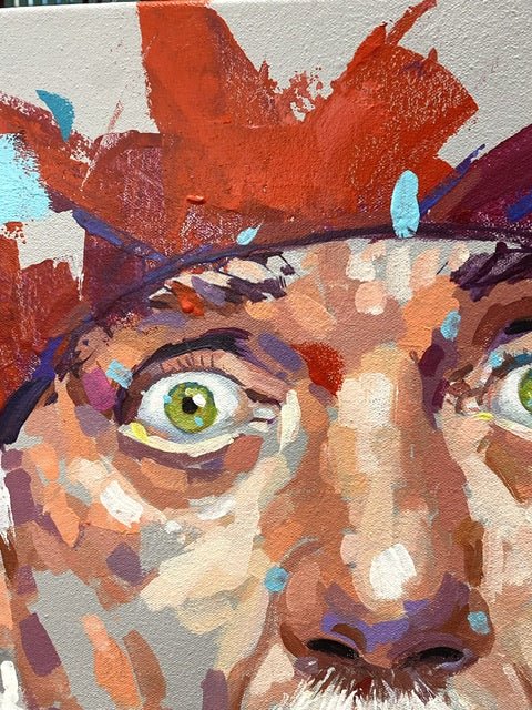 Hulk Hogan - Original Art - Gold Coast Gallery Of ArtJos Coufreur