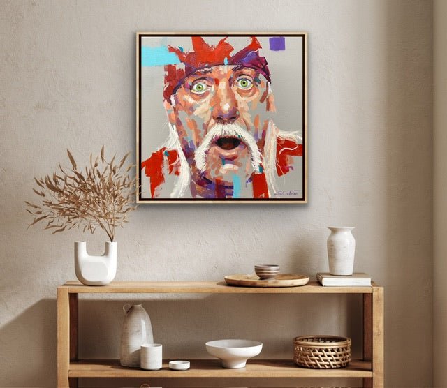 Hulk Hogan - Original Art - Gold Coast Gallery Of ArtJos Coufreur