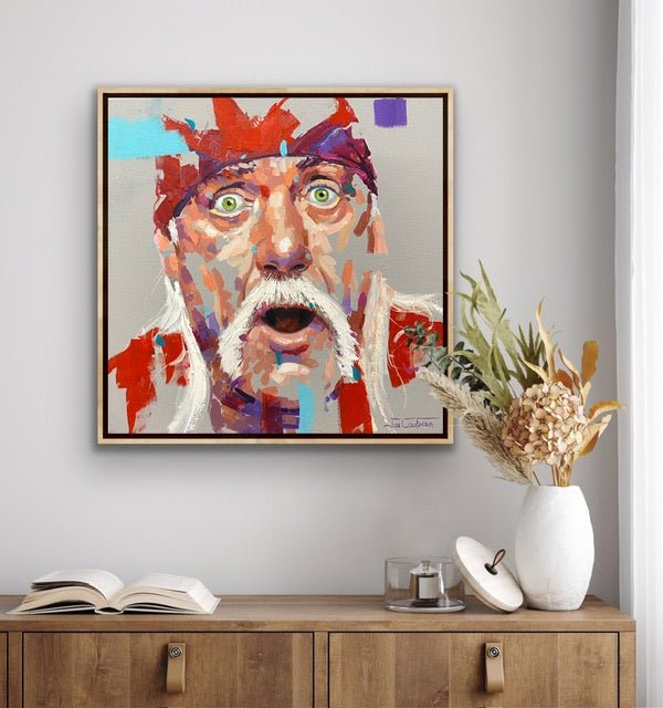 Hulk Hogan - Original Art - Gold Coast Gallery Of ArtJos Coufreur