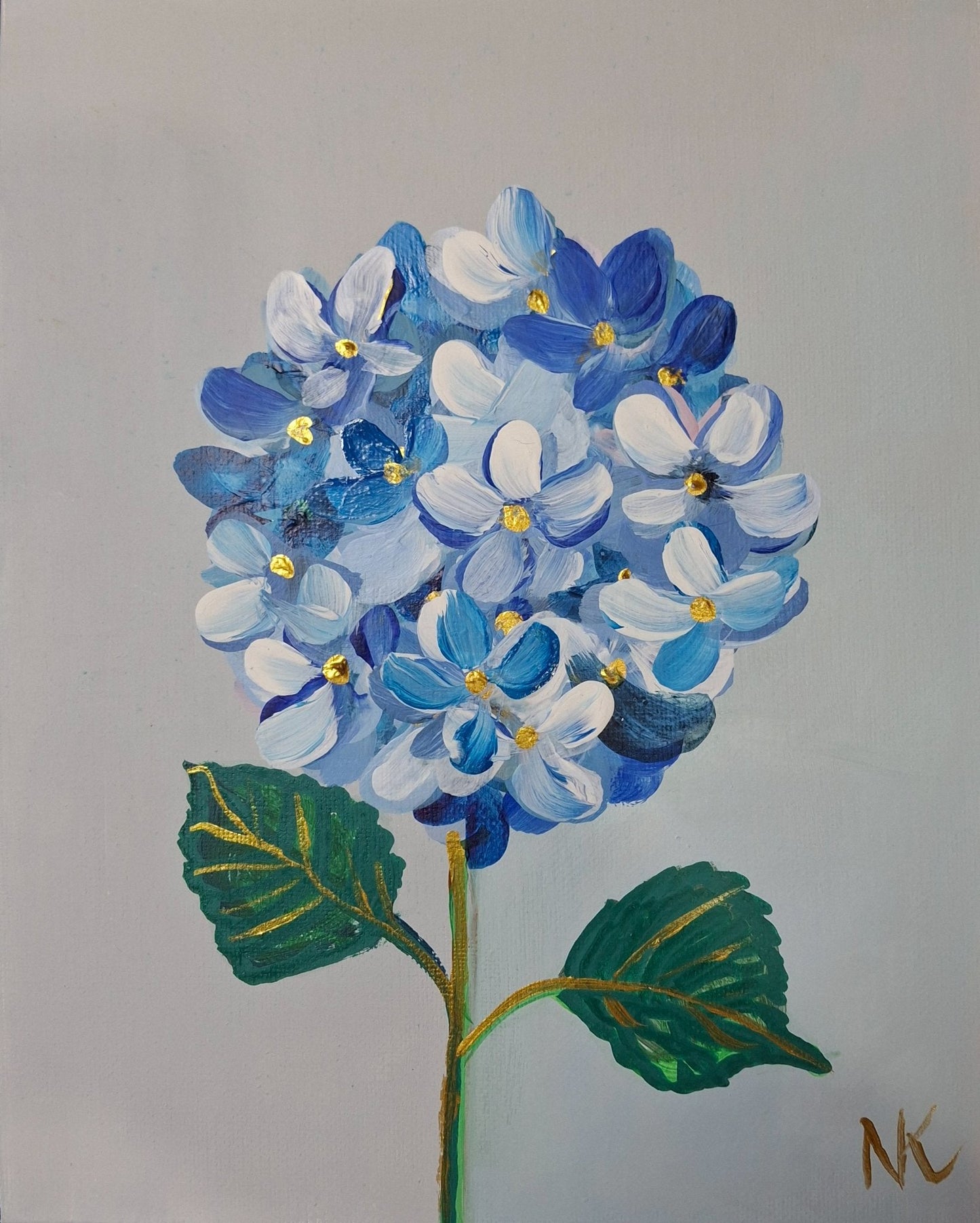 I Love Hydrangeas 5 - Gold Coast Gallery Of ArtNatalie K