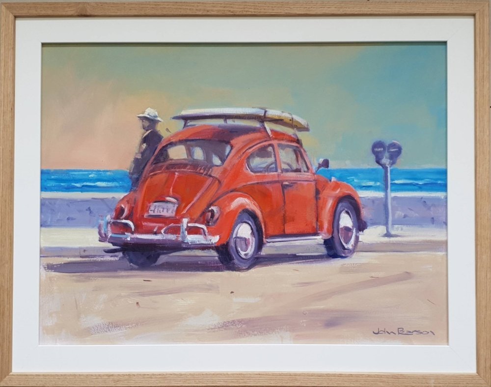 I'm Thinking Of The Days - Original Art - Gold Coast Gallery Of ArtJohn G Pearson