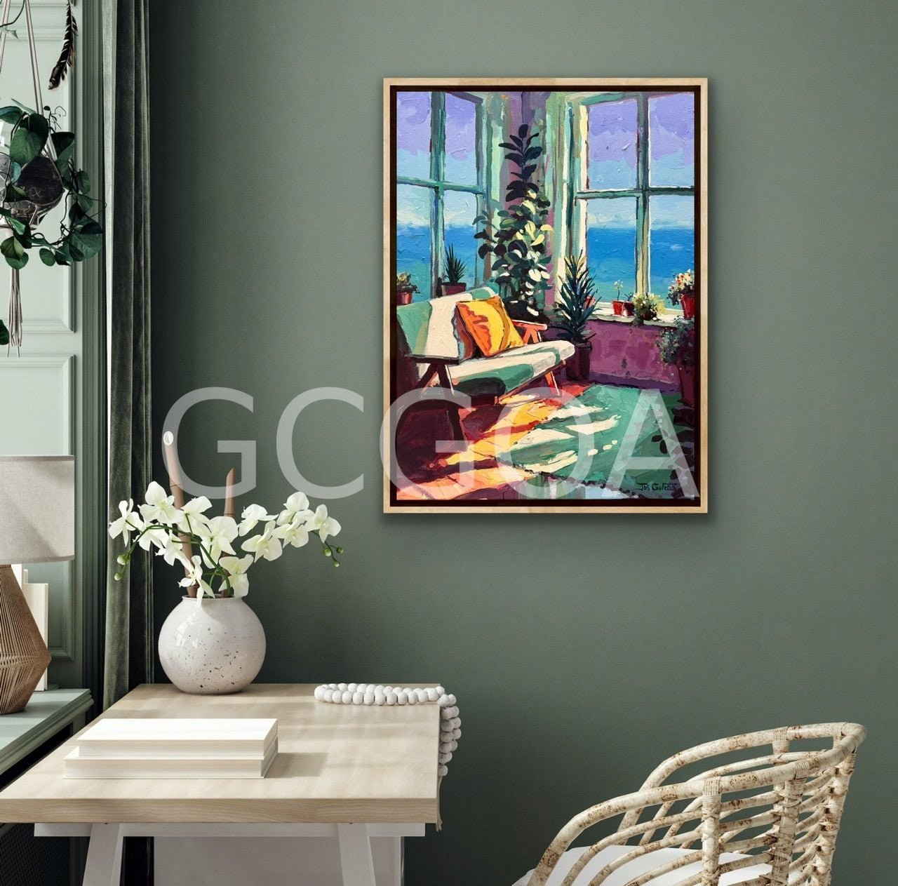 Interior - Cottage by the Sea - Gold Coast Gallery Of ArtJos Coufreur
