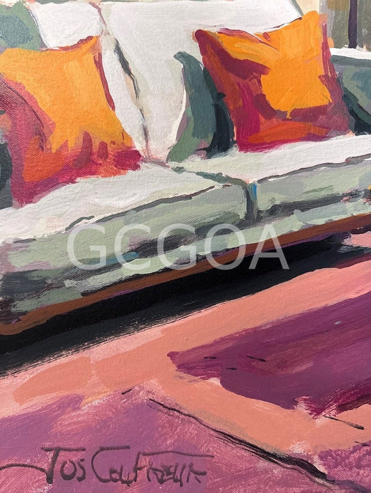 Interior- Sunlit Pages - Gold Coast Gallery Of ArtJos Coufreur