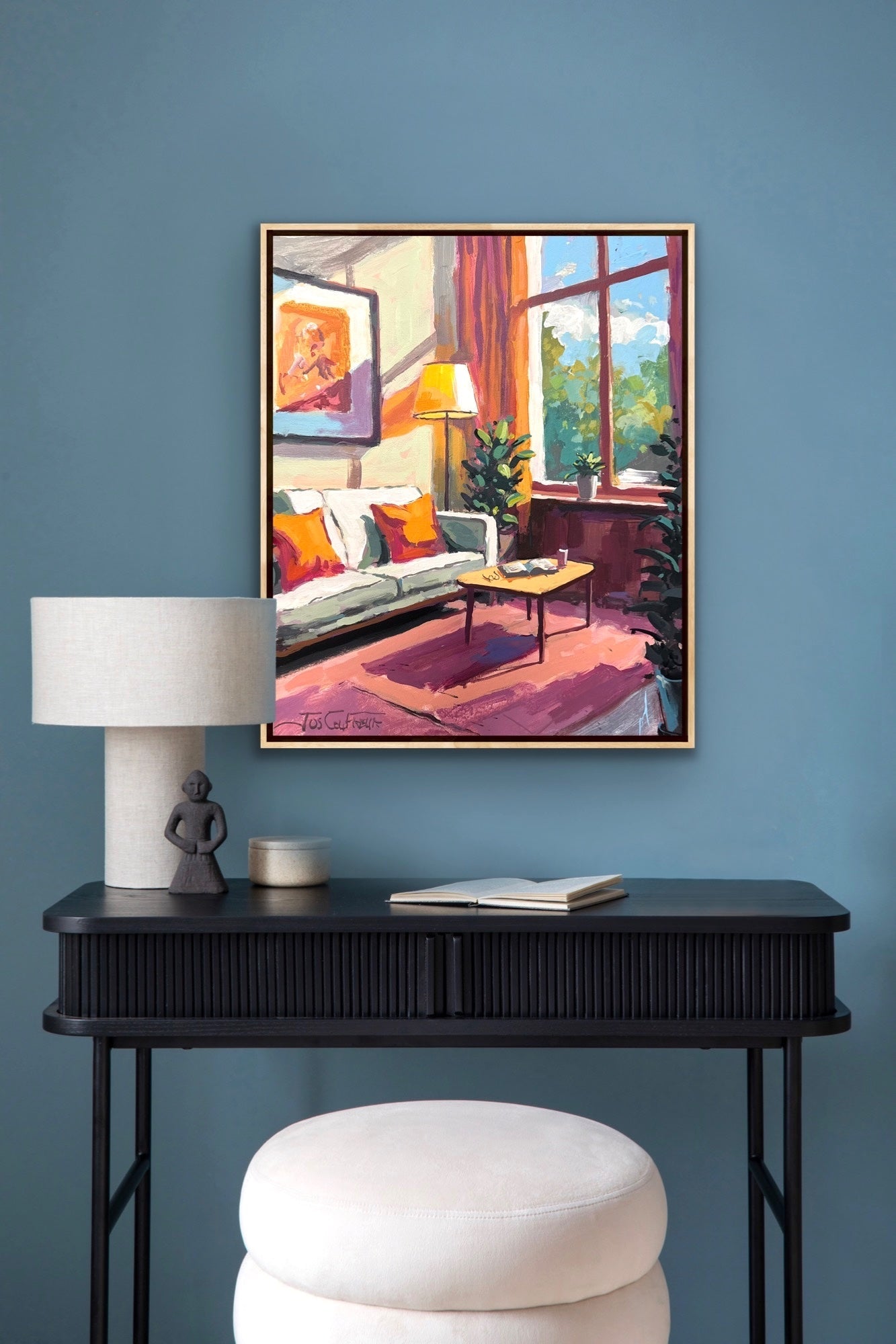 Interior - Sunlit Pages - Gold Coast Gallery Of ArtJos Coufreur