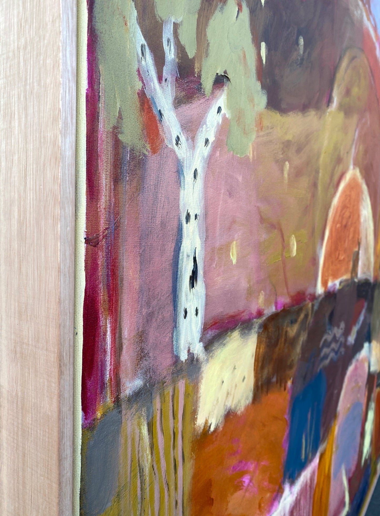 Ironstone And Bark - Original Art - Gold Coast Gallery Of ArtGreta Hounslow