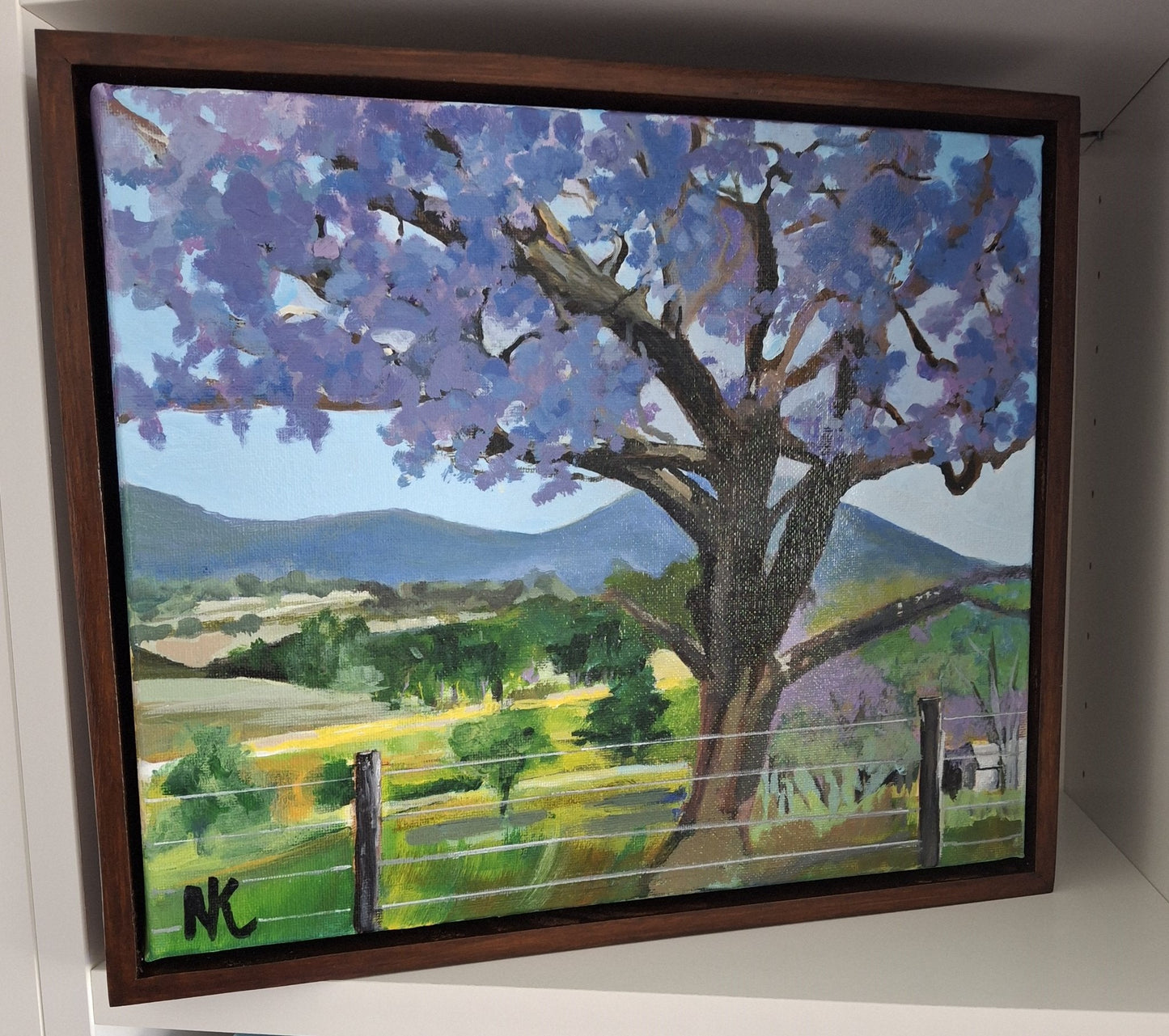 Jacaranda Season - Original Art - Gold Coast Gallery Of ArtNatalie K